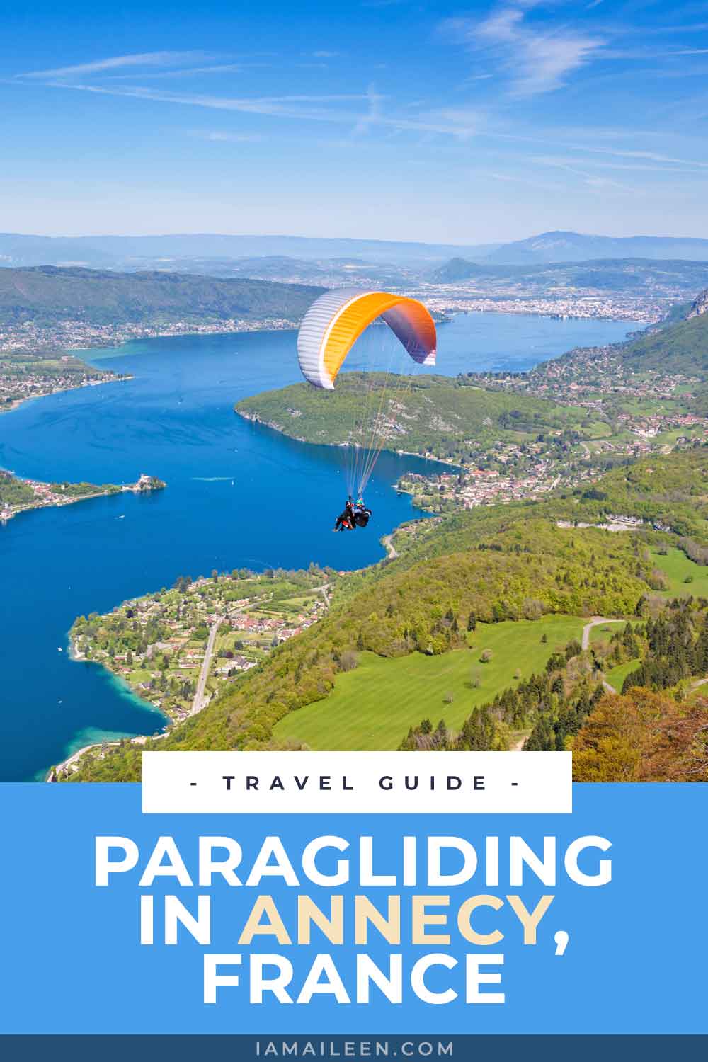 Paragliding in Annecy