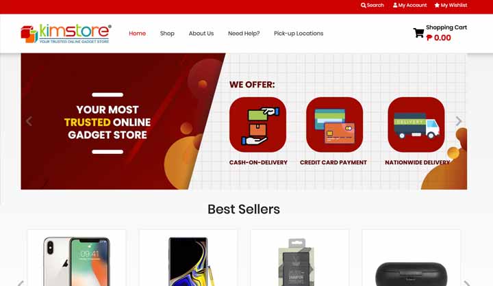 Online Shopping Sites: Kimstore