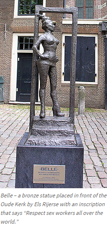 Estatua de la Bella de Ámsterdam