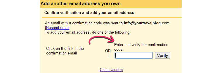 Gmail Verification