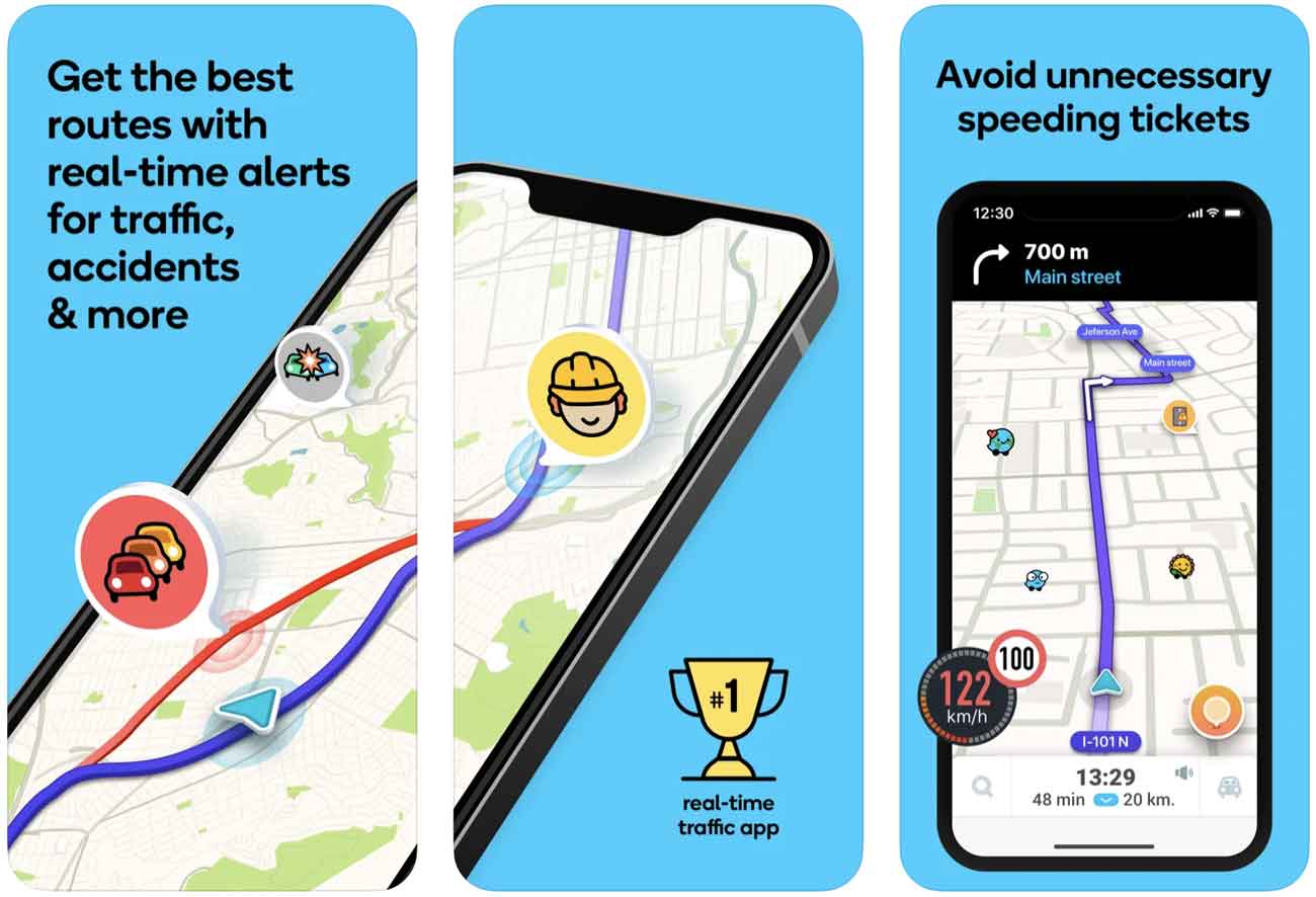 Best Travel Apps: Waze Navigation & Live Traffic