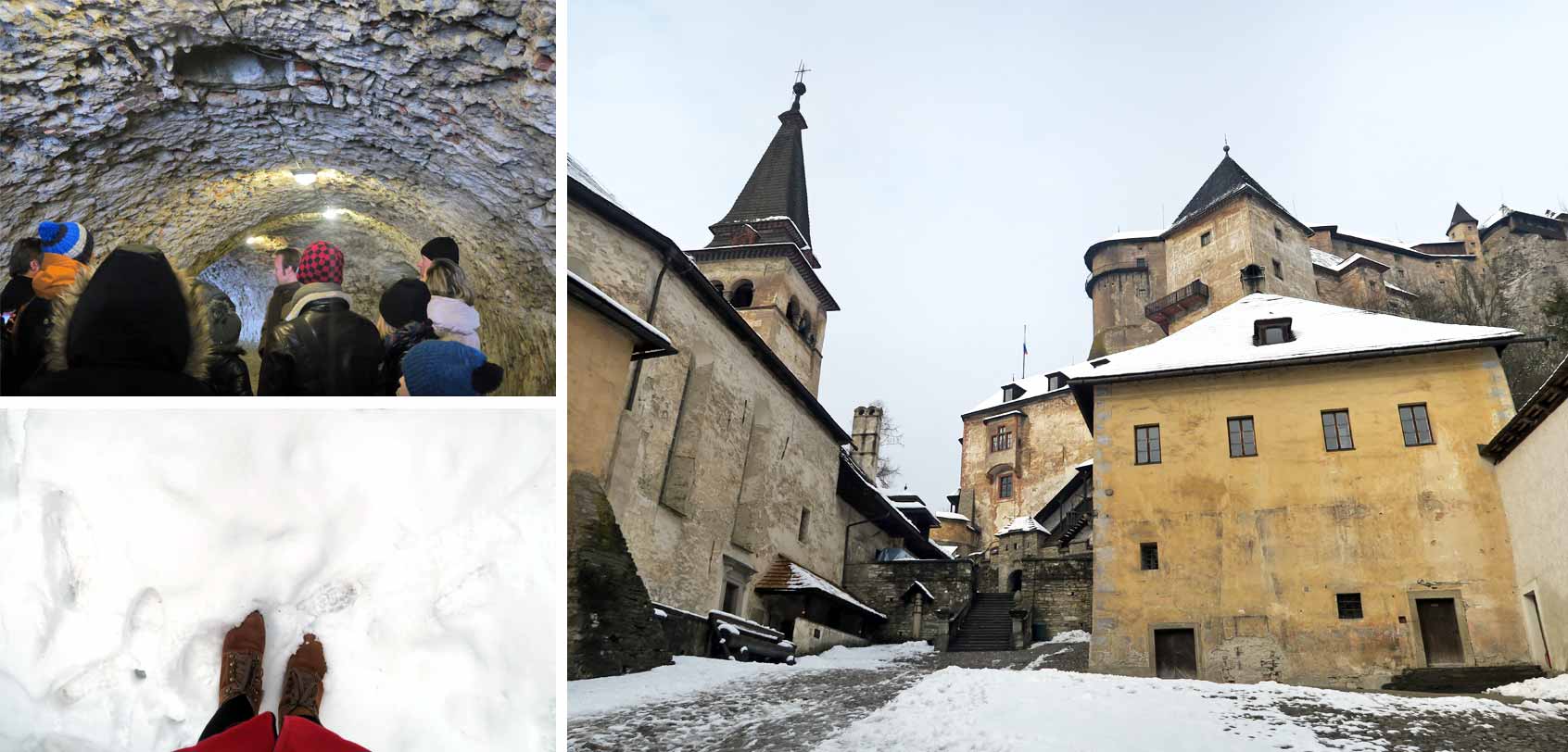 Orava Castle Winter