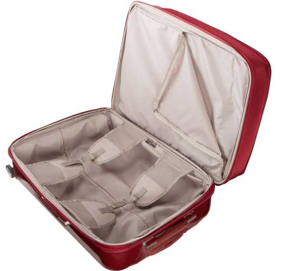 double sided suitcase