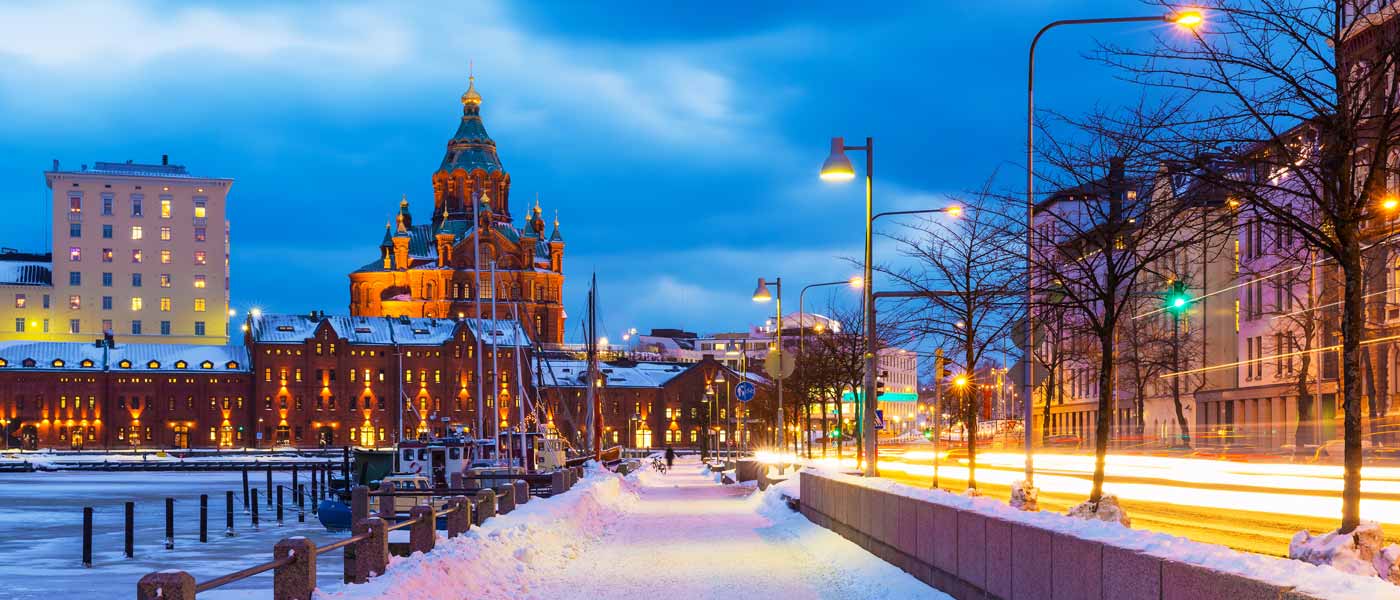 Finland City Winter