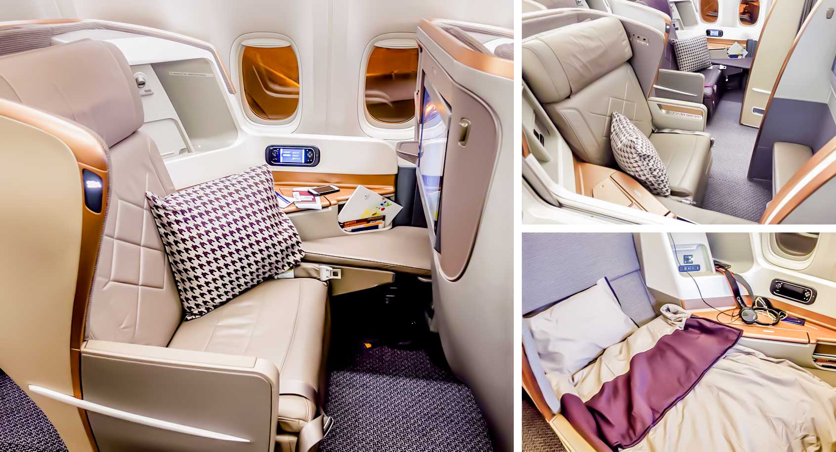 Singapore Airlines Business Class Seats