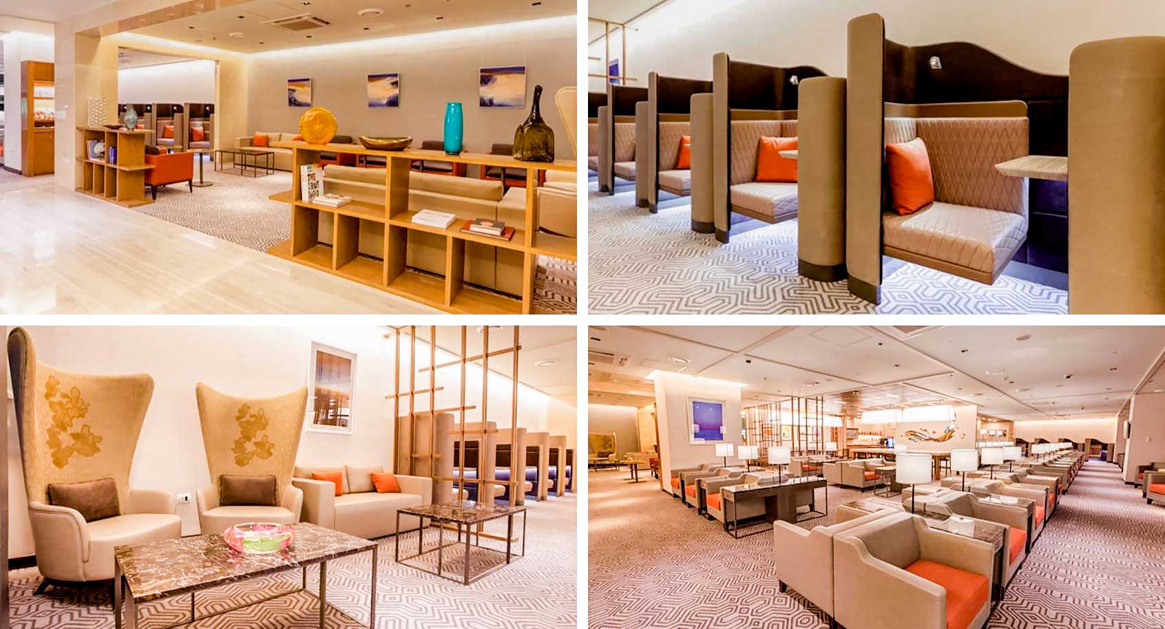 Singapore Airlines Business Class: SilverKris Lounge