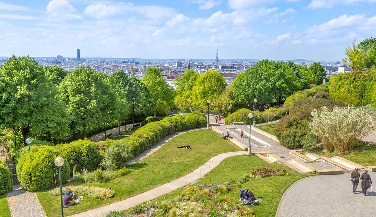 Parc de Belleville, Paris