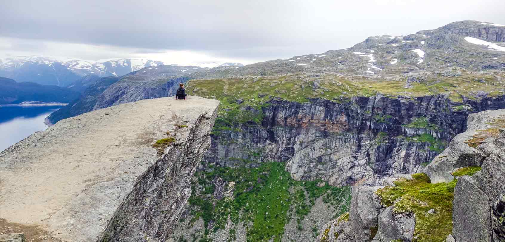 Trolltunga View from Line
