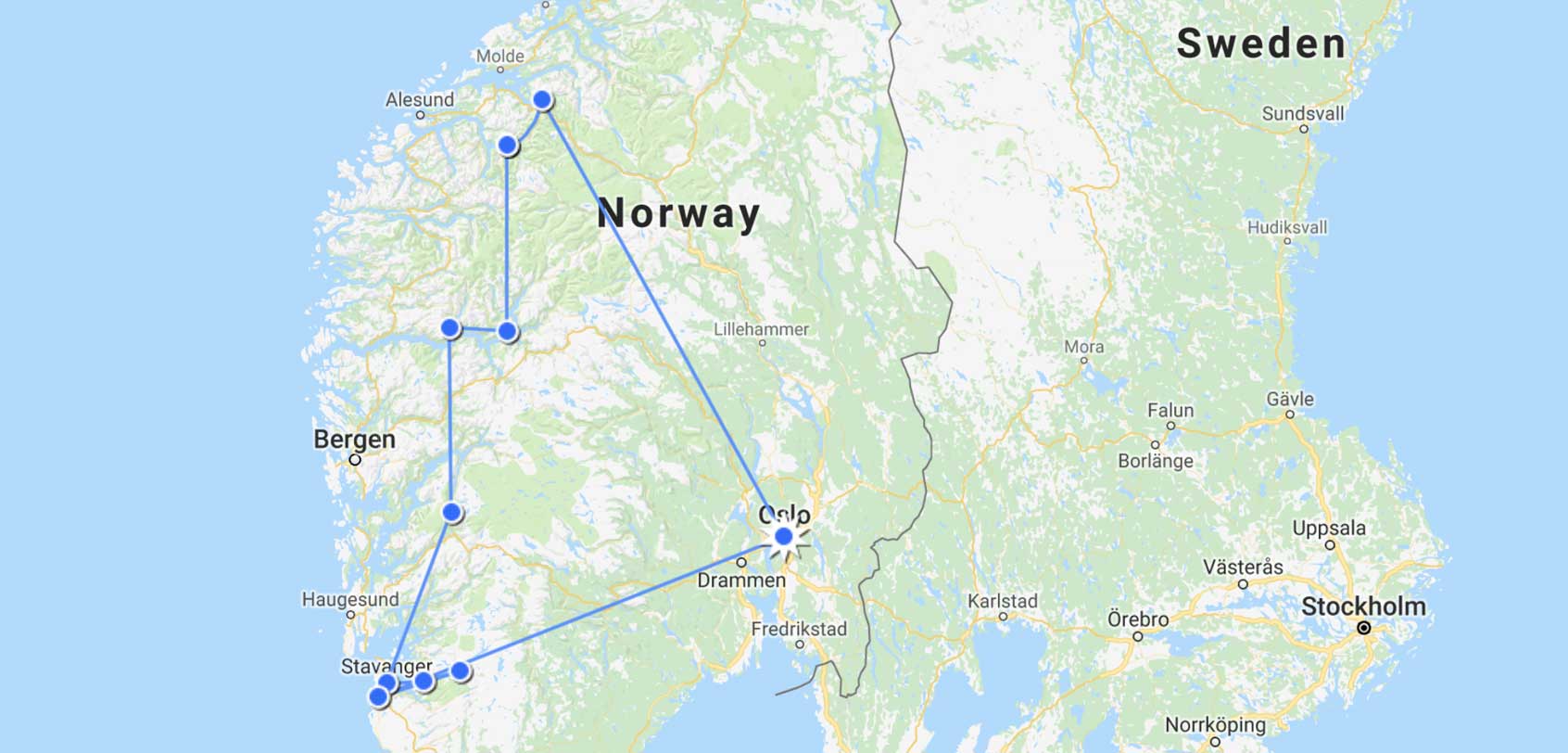 Norway Road Trip Itinerary Travel Guide for 1st Time Visitors