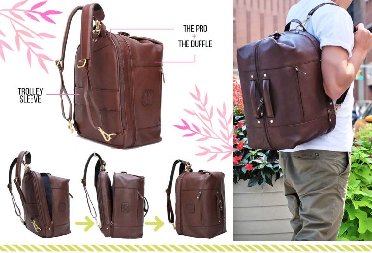 The Travel Pack You Need Wool and Oak's Voyager Set (3 Bags, 6 Styles