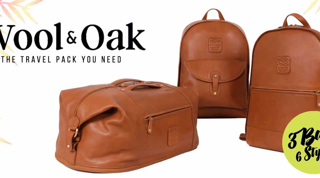 The Travel Pack You Need: Wool and Oak’s Voyager Set (3 Bags, 6 Styles)