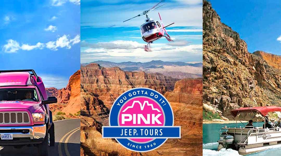 Drive, Fly & Float: Exploring with Pink Jeep Tours to the Grand Canyon West Rim