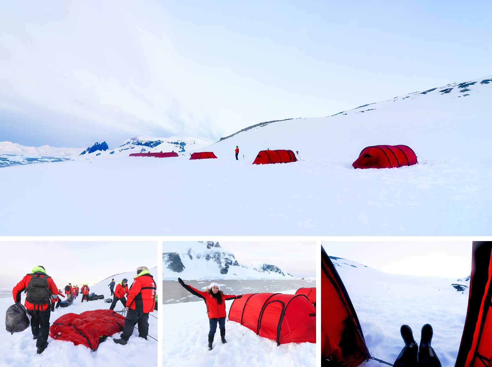 Antarctica Itinerary: Antarctica Camping