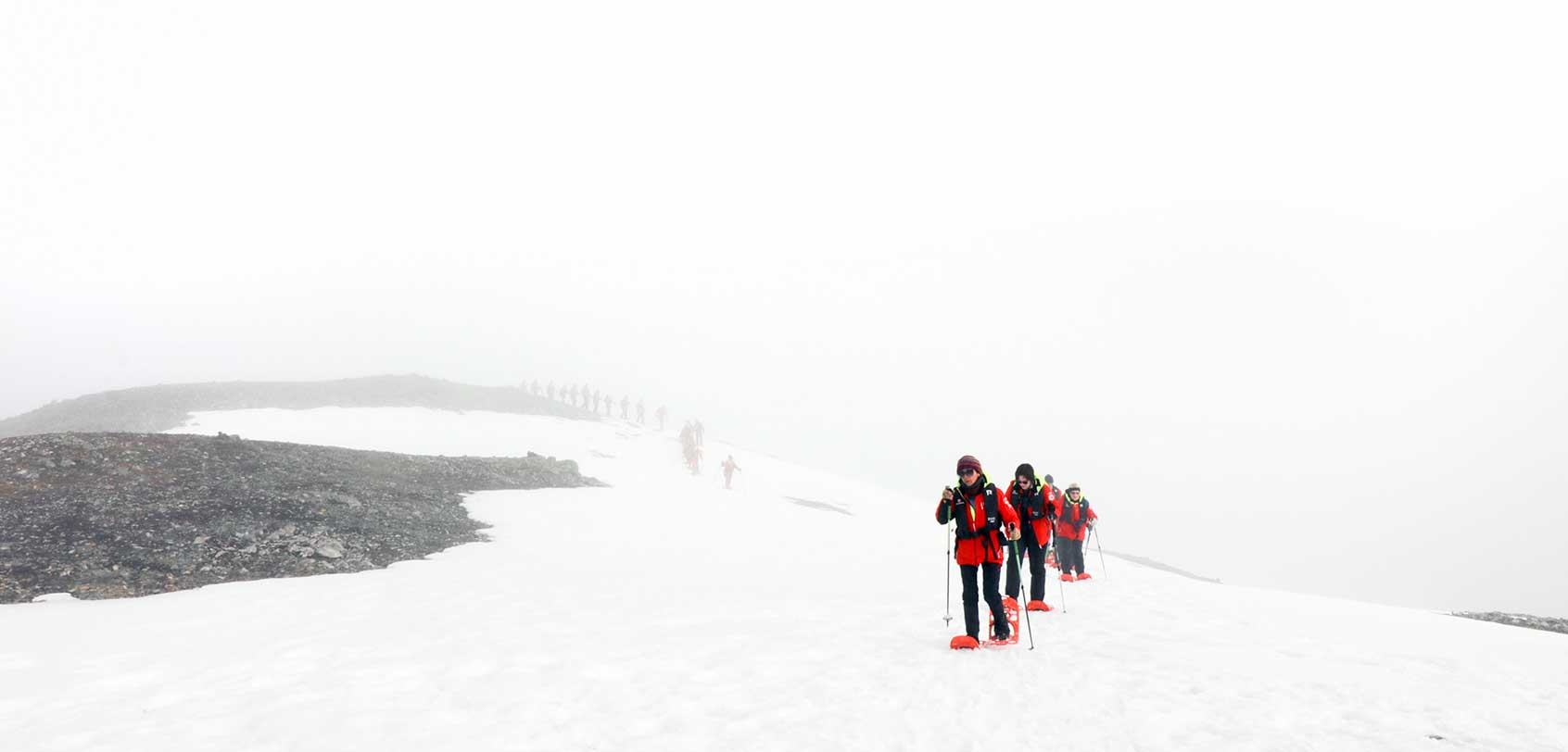 Hurtigruten Antarctica Snowshoeing
