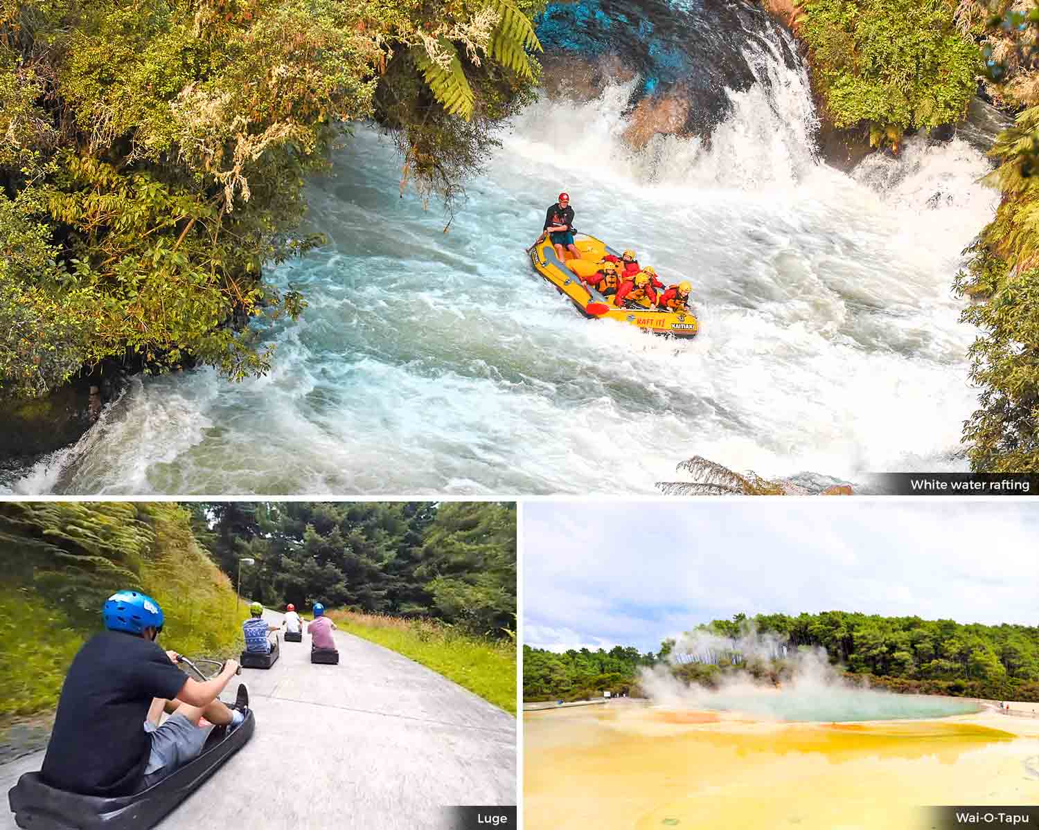 New Zealand Road Trip Itinerary: White Water Rafting