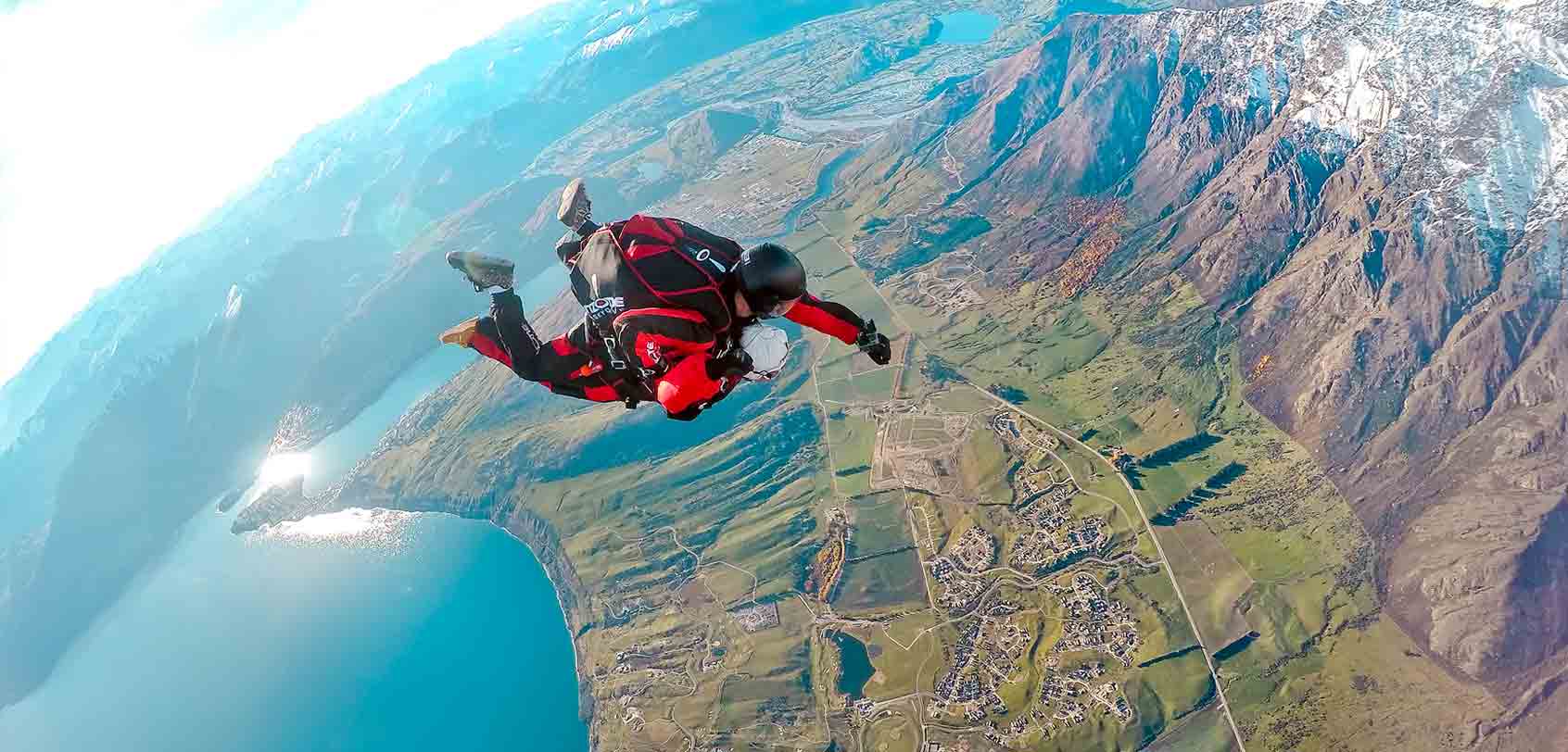 Things to Do in South Island: Sky diving
