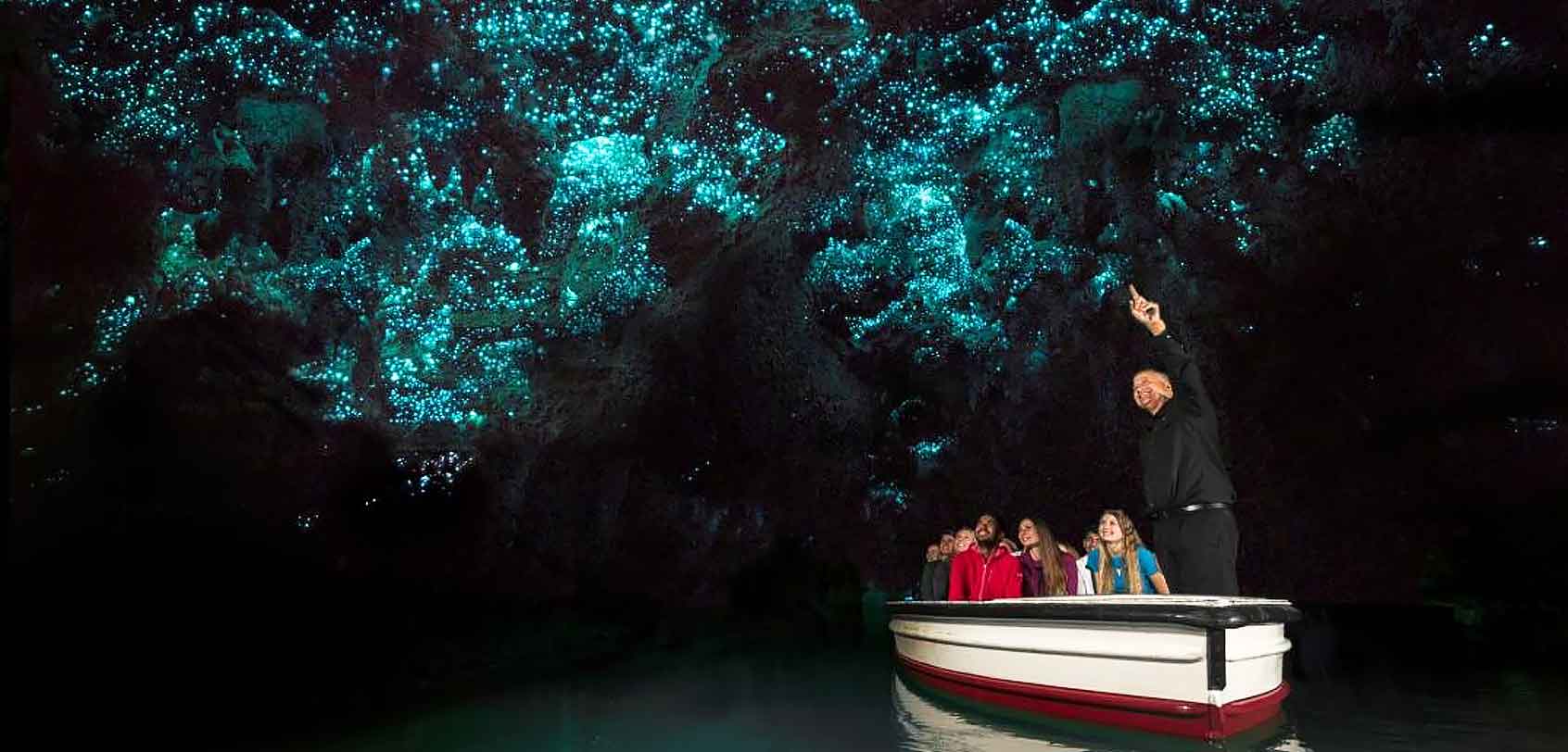 Things to Do in North Island : Waitomo Glowworm Cave