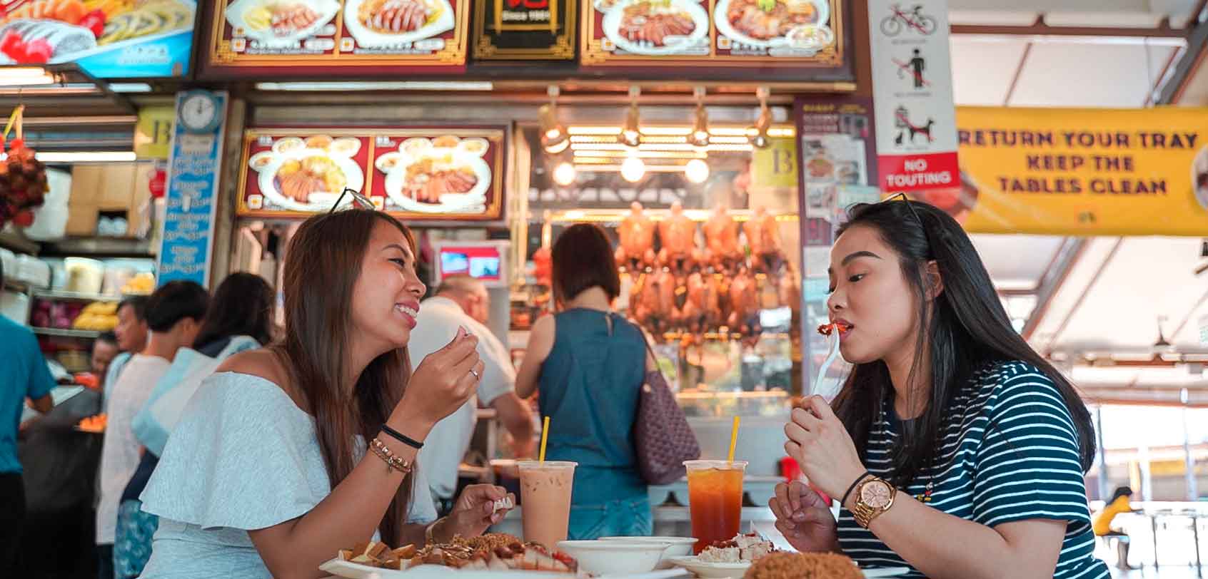 Crazy Rich Asians: Newton Food Centre