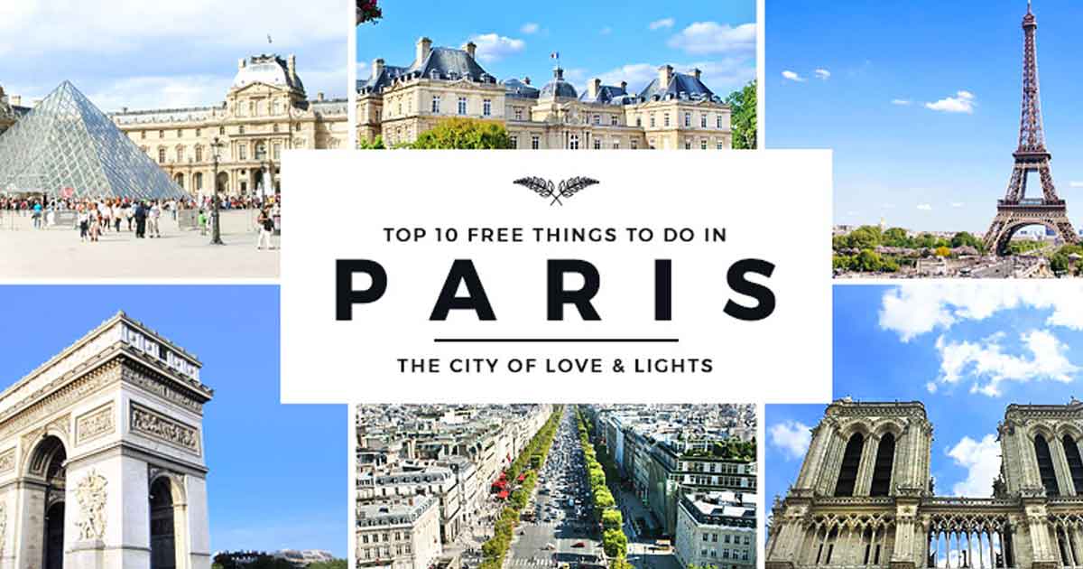 dobbelt knap Håndskrift Top 10 FREE Things to Do in Paris, France (Top Tips & Guide)