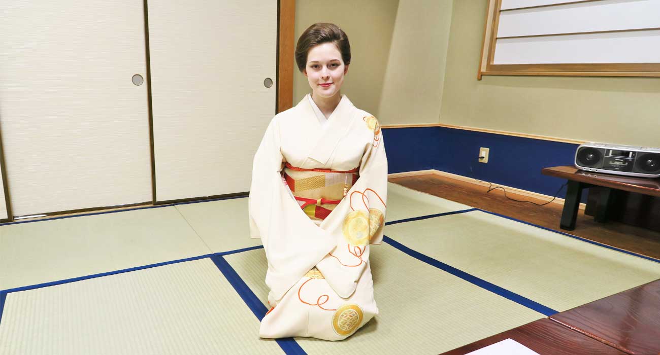 Foreigner Geisha in Training: Kimicho