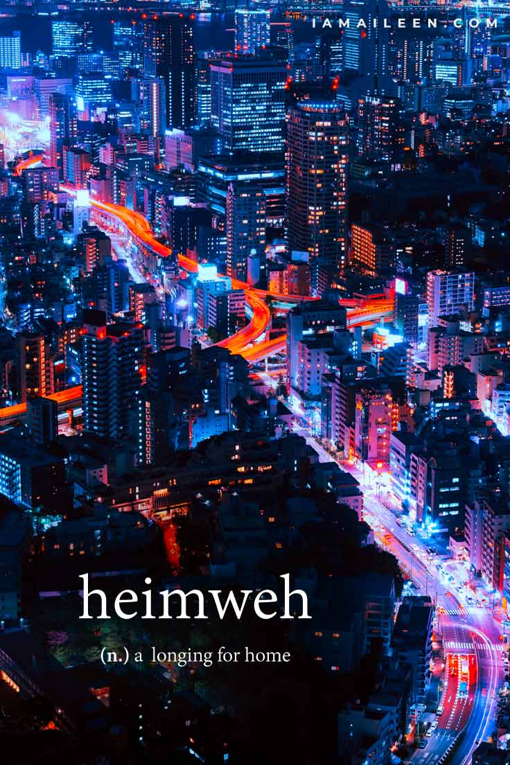 Unusual Travel Words: Heimweh