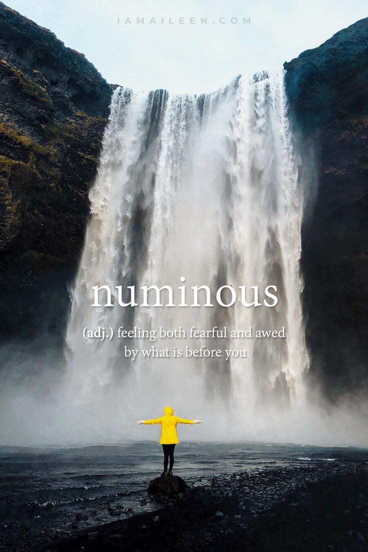 Numinous : Unusual Travel Words
