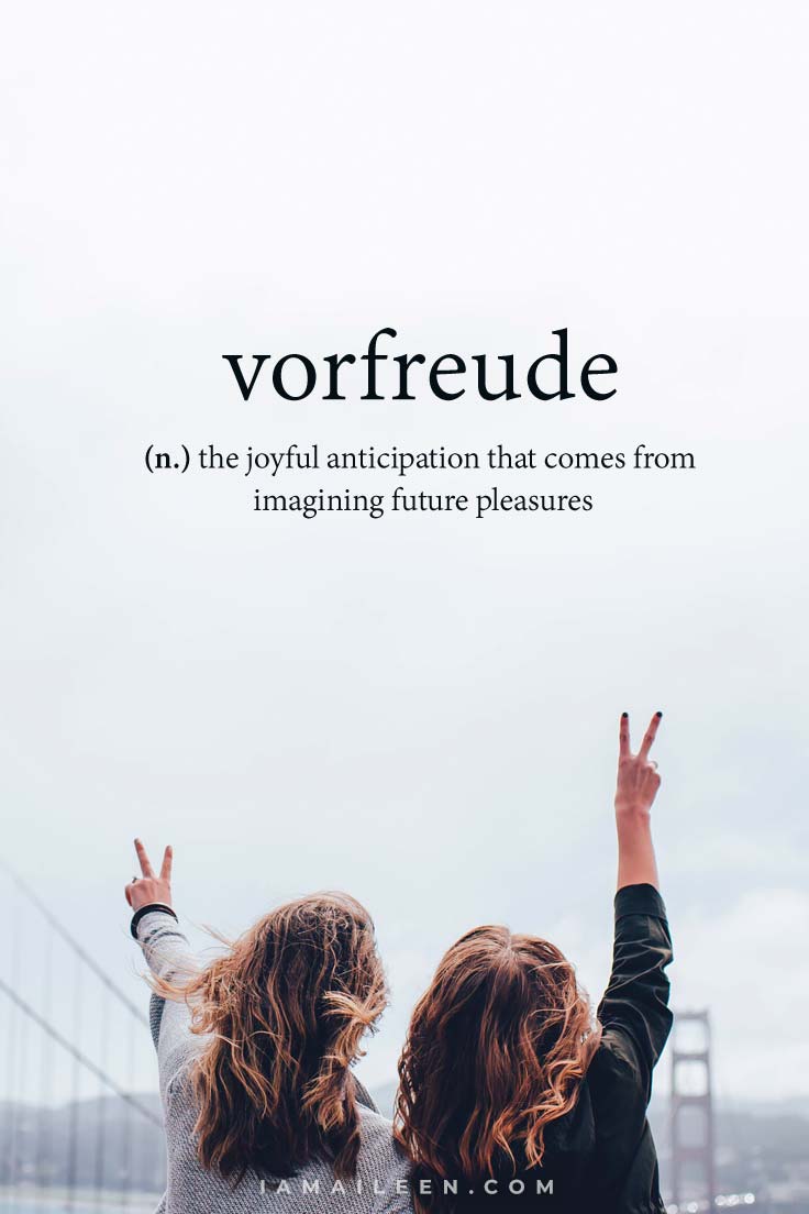 Unusual Travel Words: Vorfreude