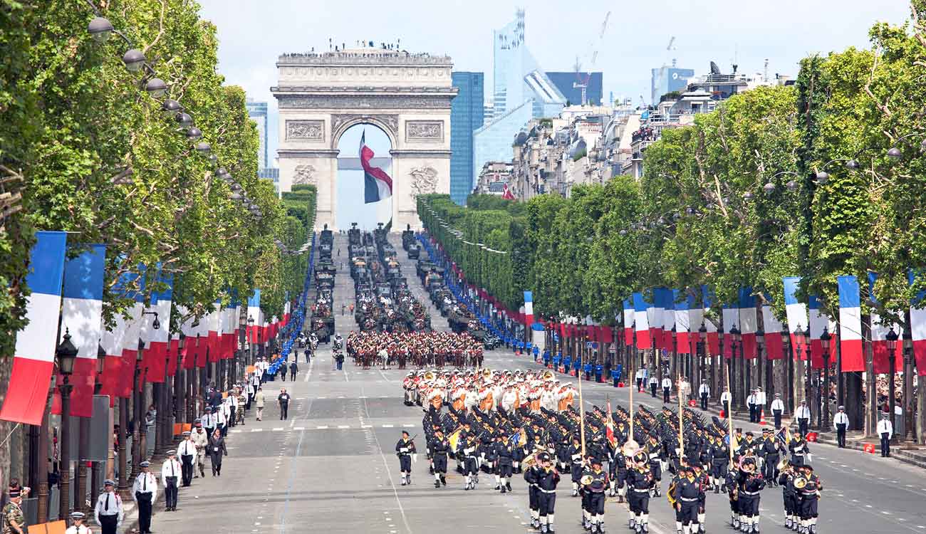 Things to Do on Bastille Day: Military Parade