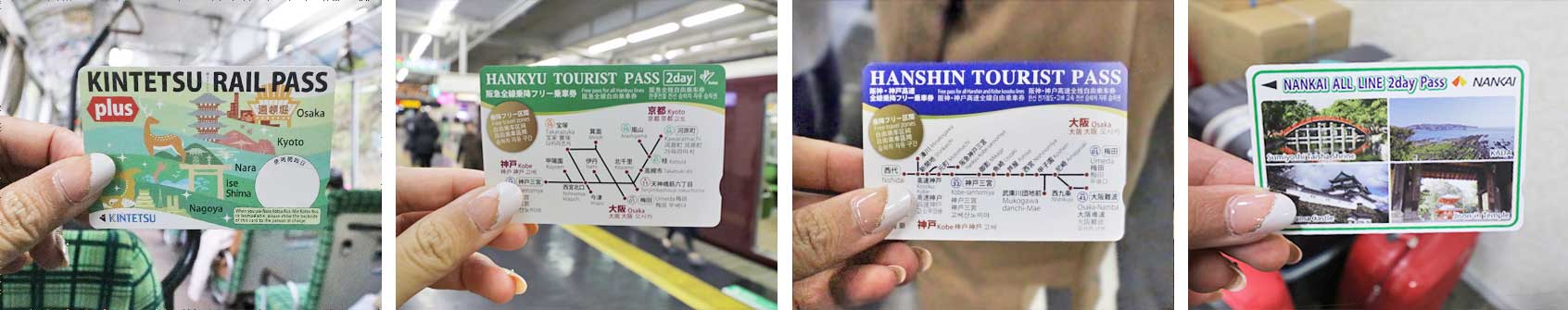 Kansai Train Tourist Passes