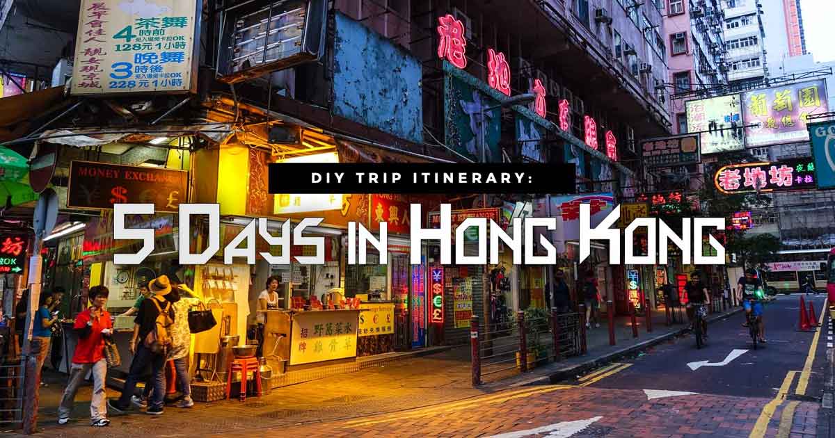 Hong Kong Itinerary w/ Macau Day Journey Journey Information (2022