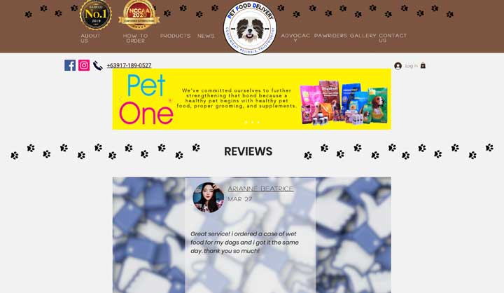 Pet Food Grocery Delivery