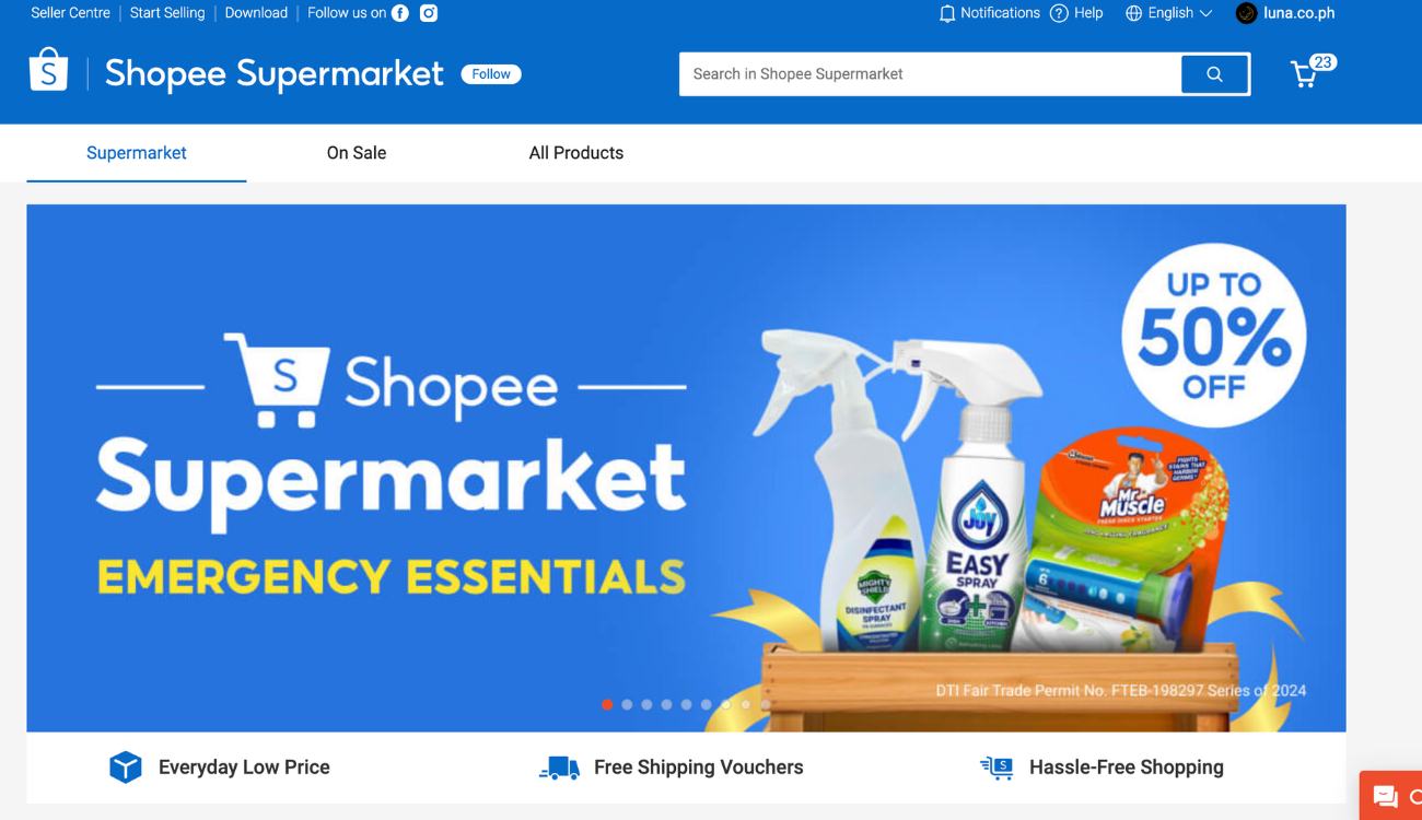 Shopee Supermarket