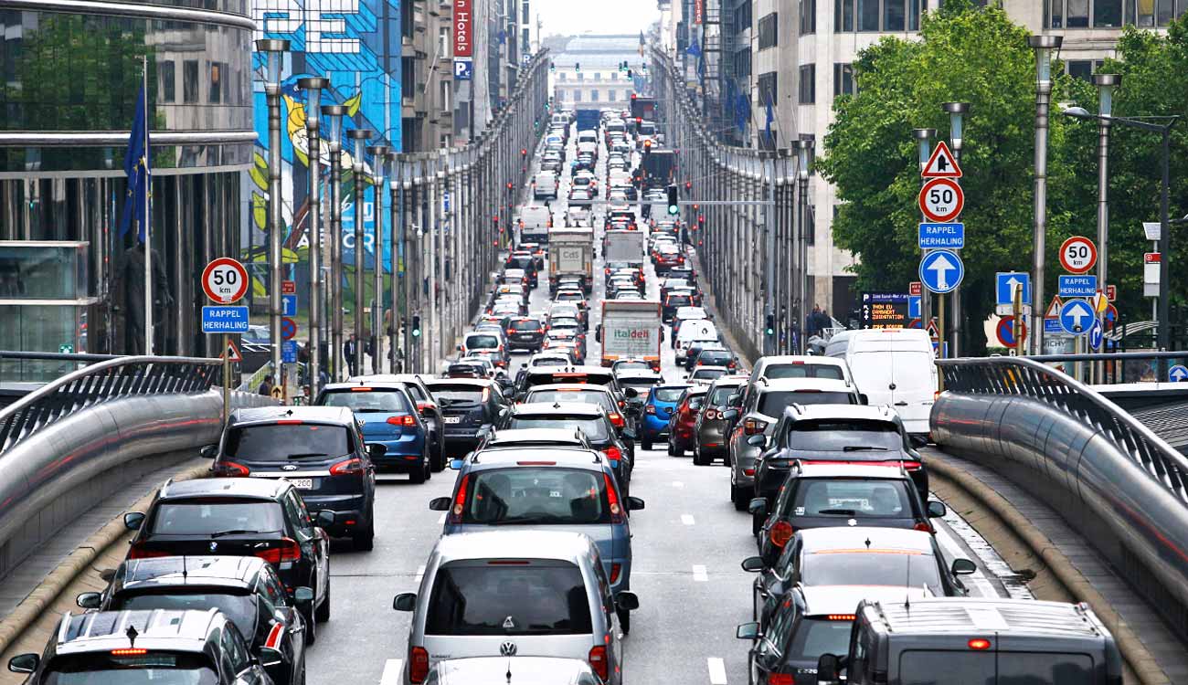 Brussels Traffic Jam