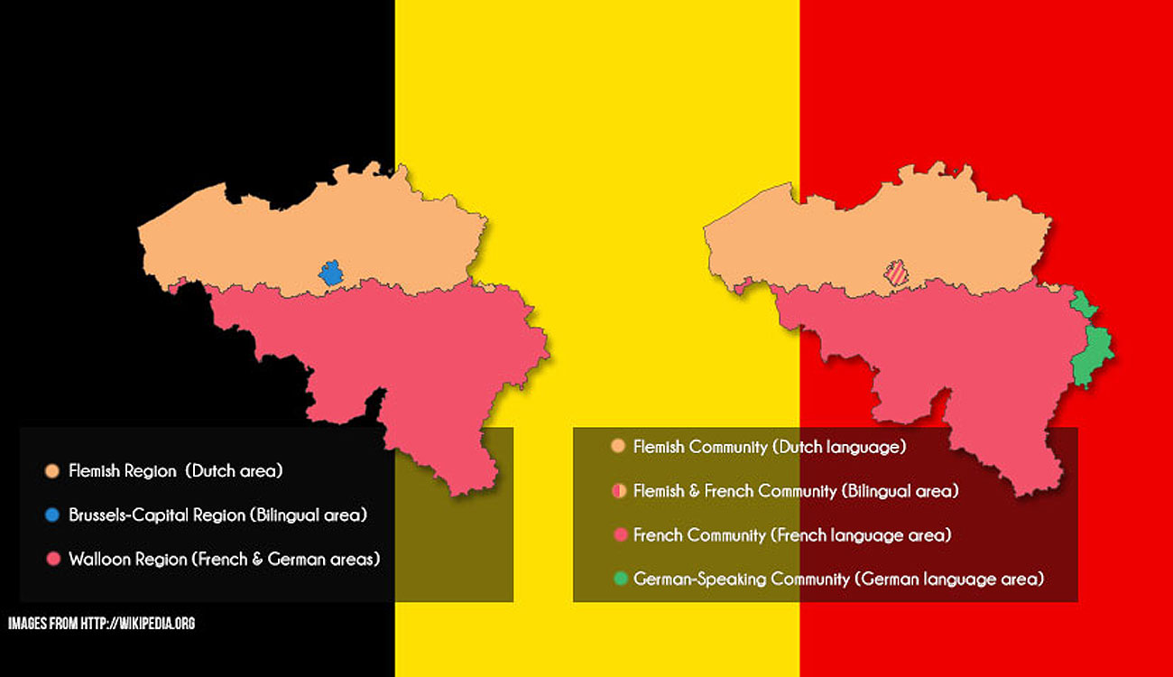 Belgium Facts: Language Map