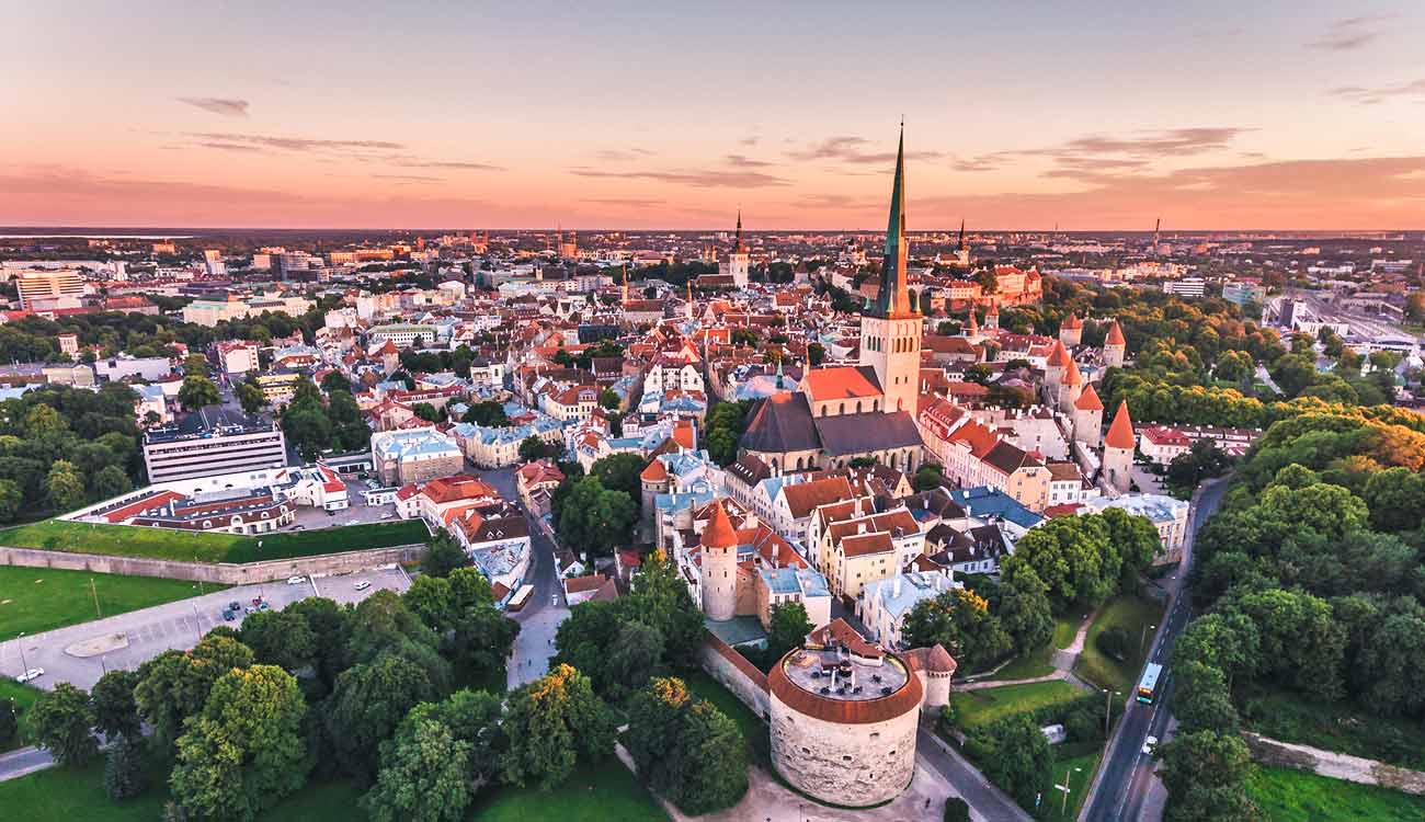 Old Town of Tallinn, Estonia