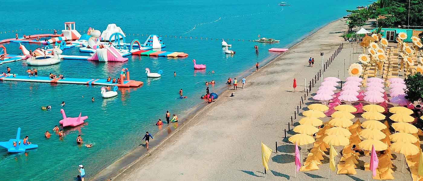 Inflatable Island in Subic, Philippines: Asia's BIGGEST Floating Playground