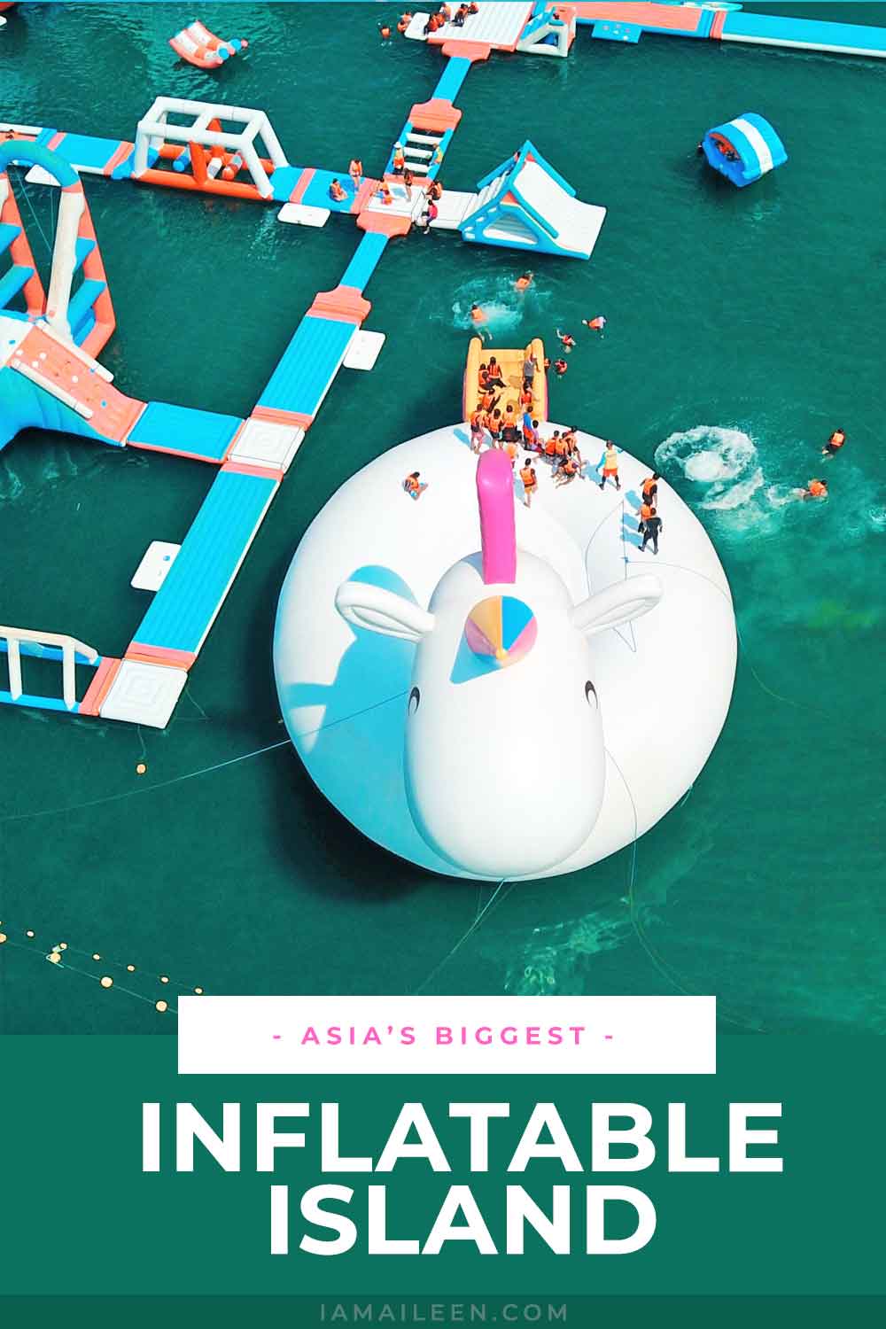 Inflatable Island in Subic, Philippines: Asia's BIGGEST Floating Playground