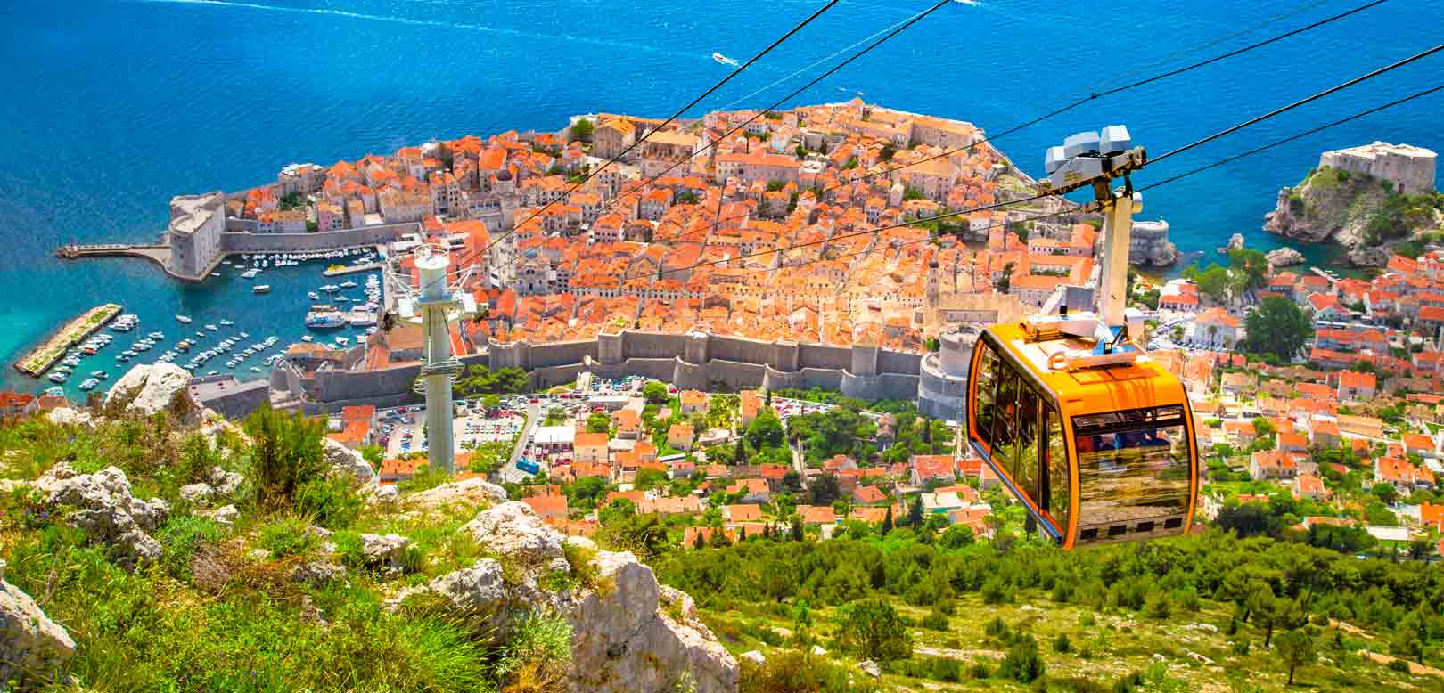 Things to Do in Dubrovnik : Mount Srd Cable Car