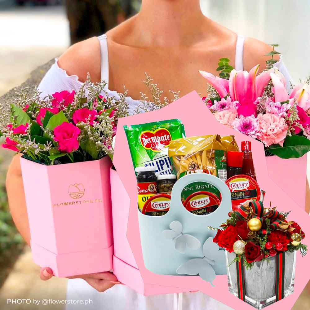 Flowerstore PH : Bouquet and Fruit Baskets Christmas Gift Ideas