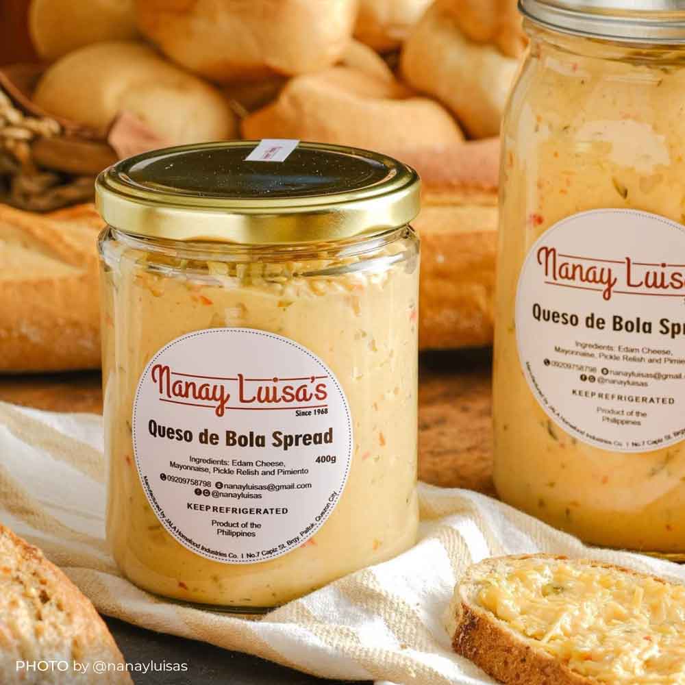 Nanay Luisa's : Queso de Bola spread