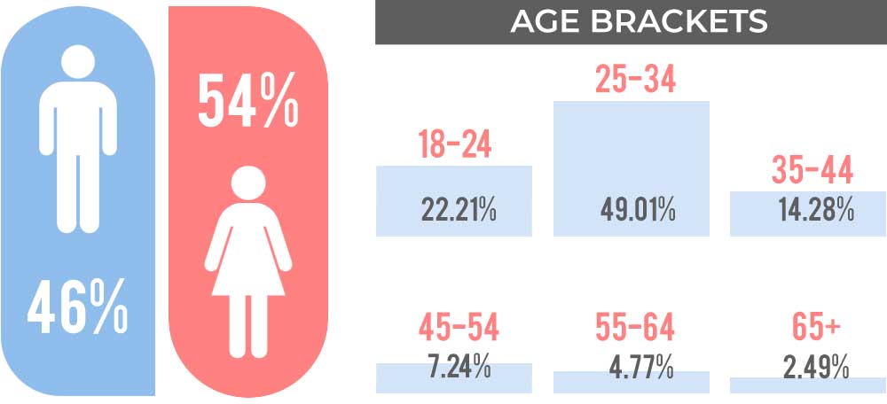 Blog Demographics: Age and Gender