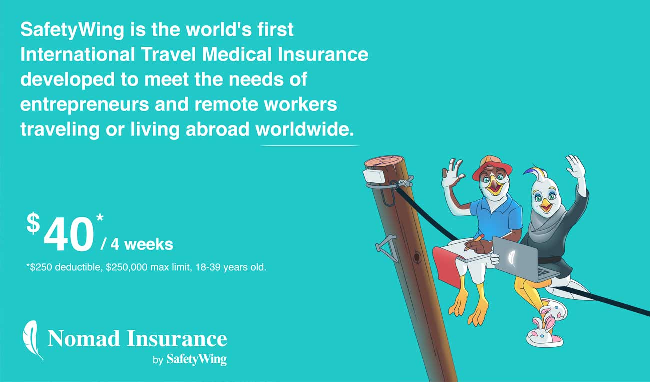 SafetyWing Travel Insurance