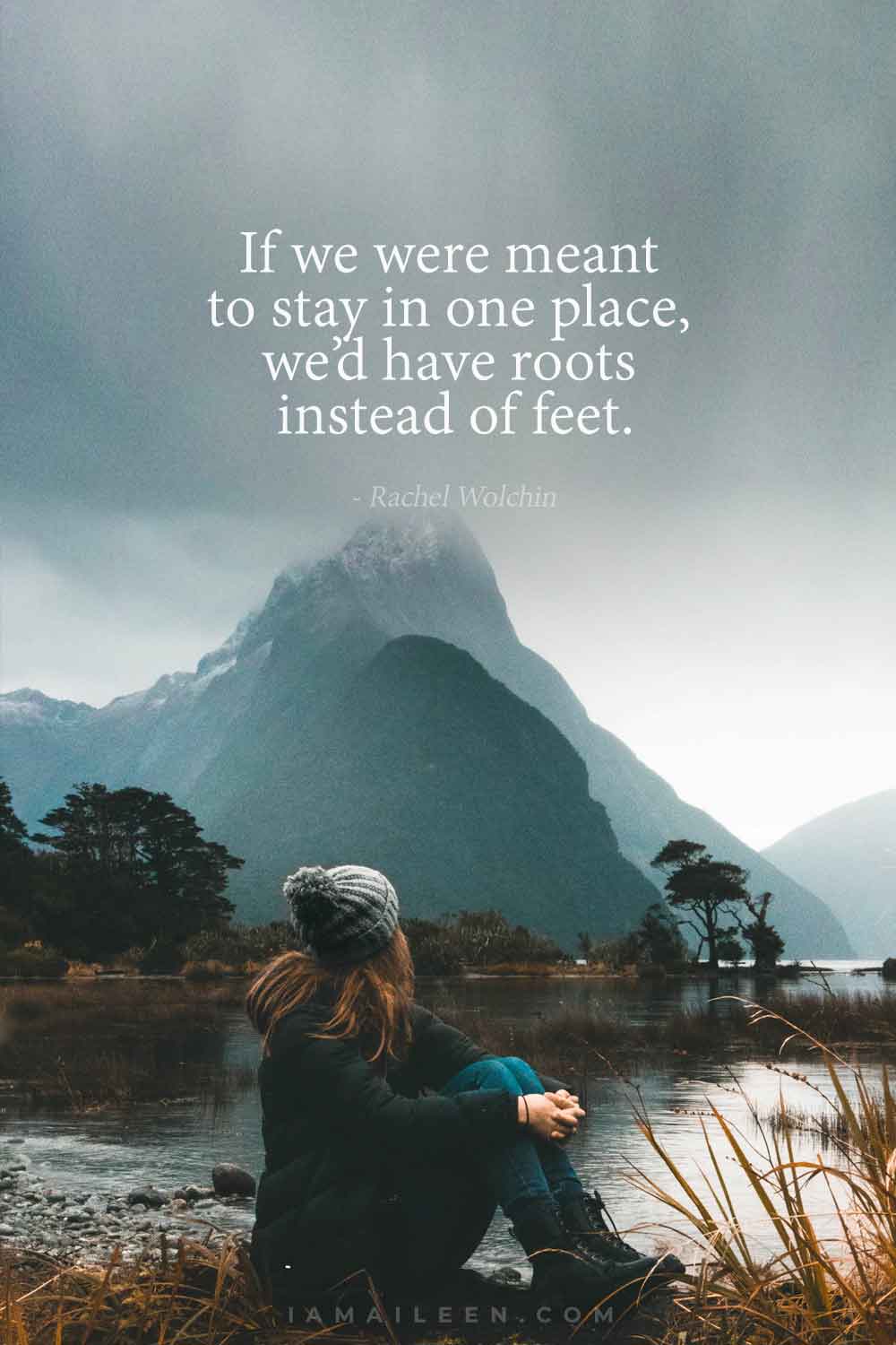 Roots Instead of Feet Quote