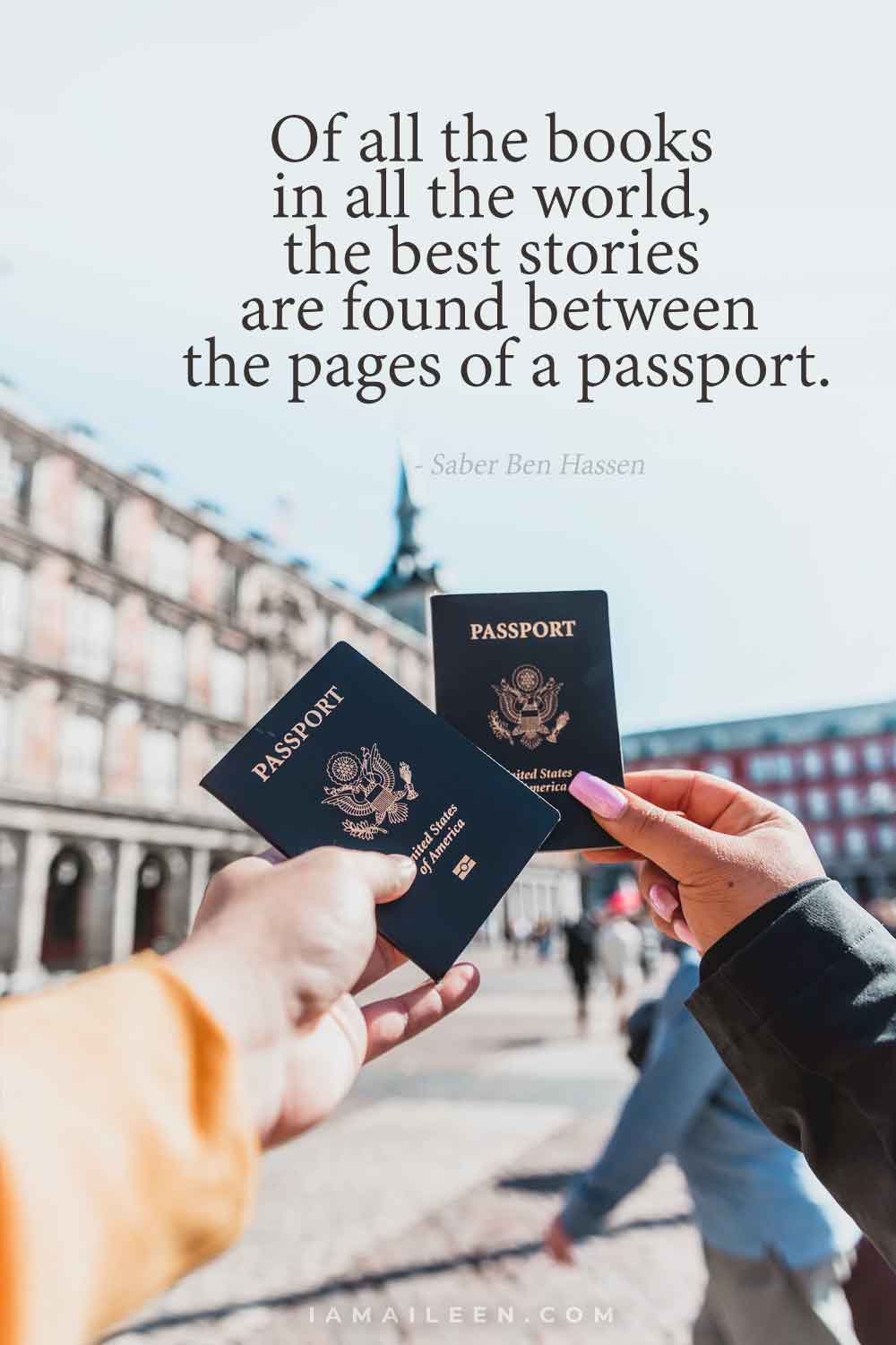 Passport Quotes Captions