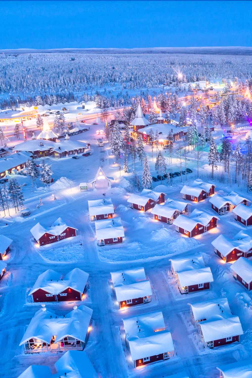 Santa Claus Village, Rovaniemi,Finland