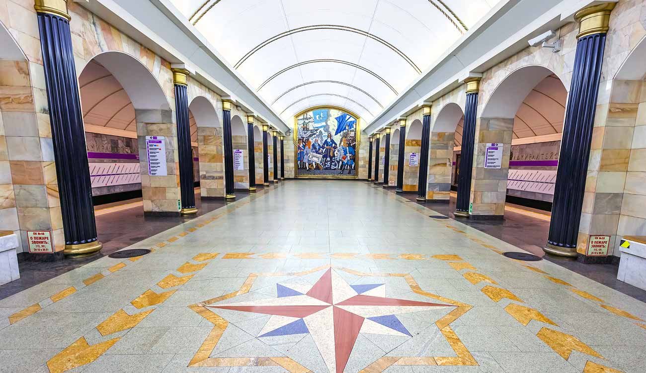 Admiralteyskaya: St Petersburg Metro Stations