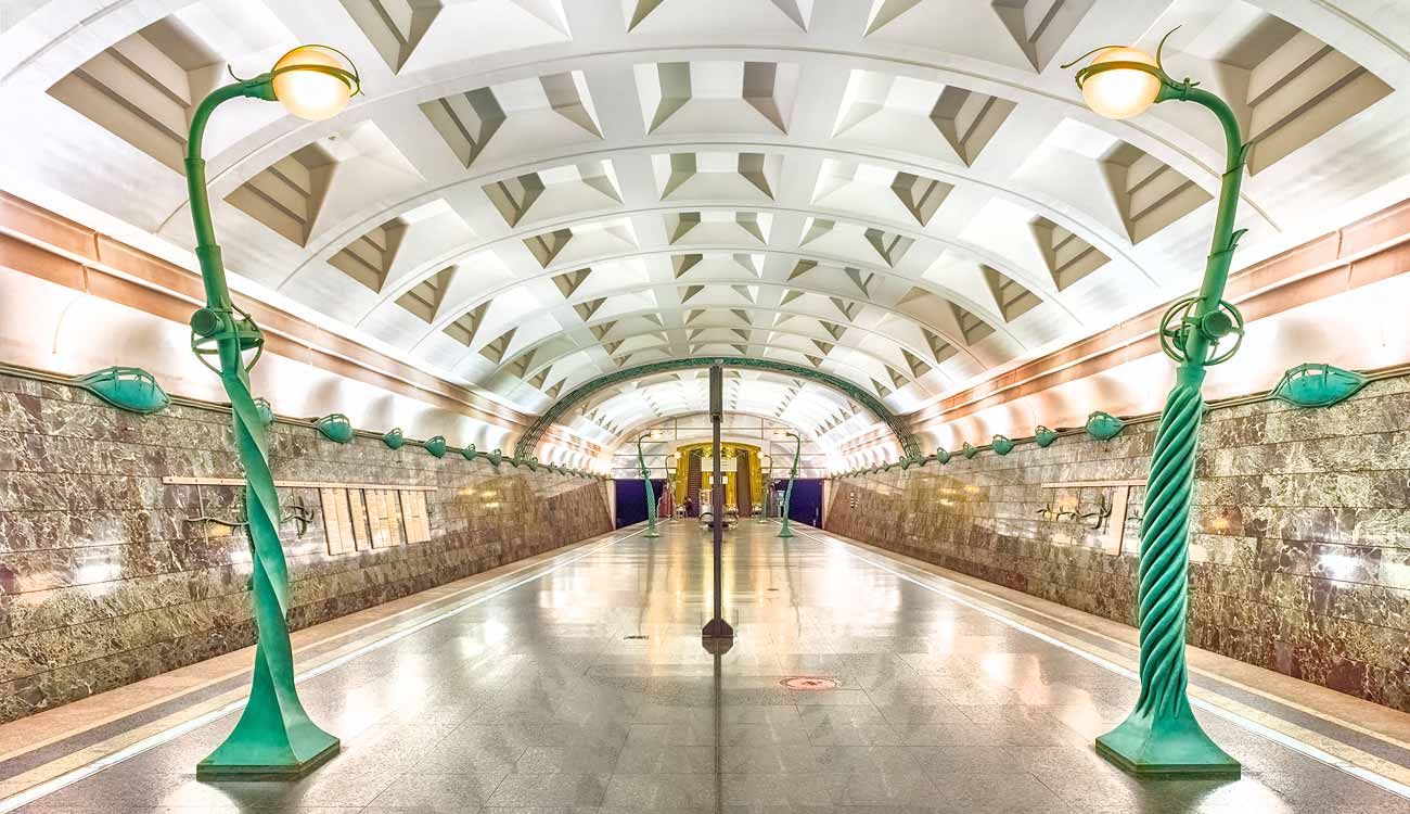 Spartak Metro Station - Moscow