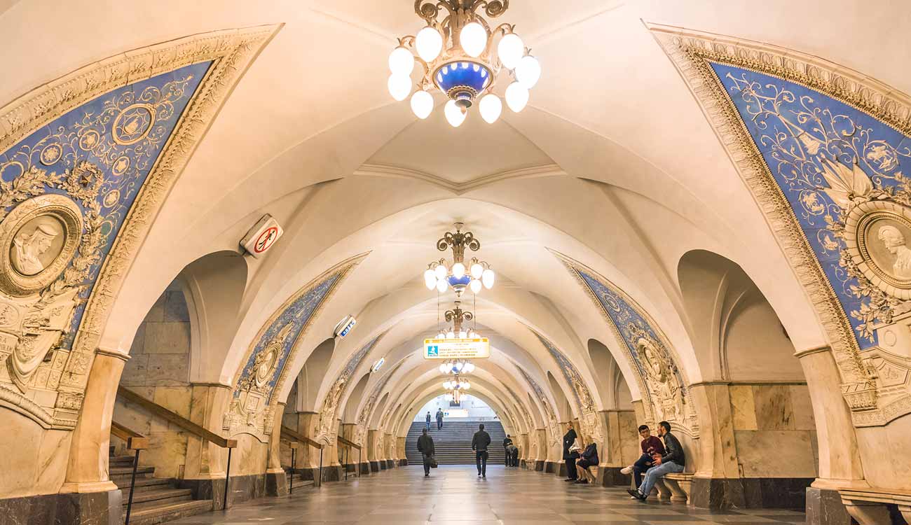 Best Moscow Metro Stations: Taganskaya (Line 5, Brown)