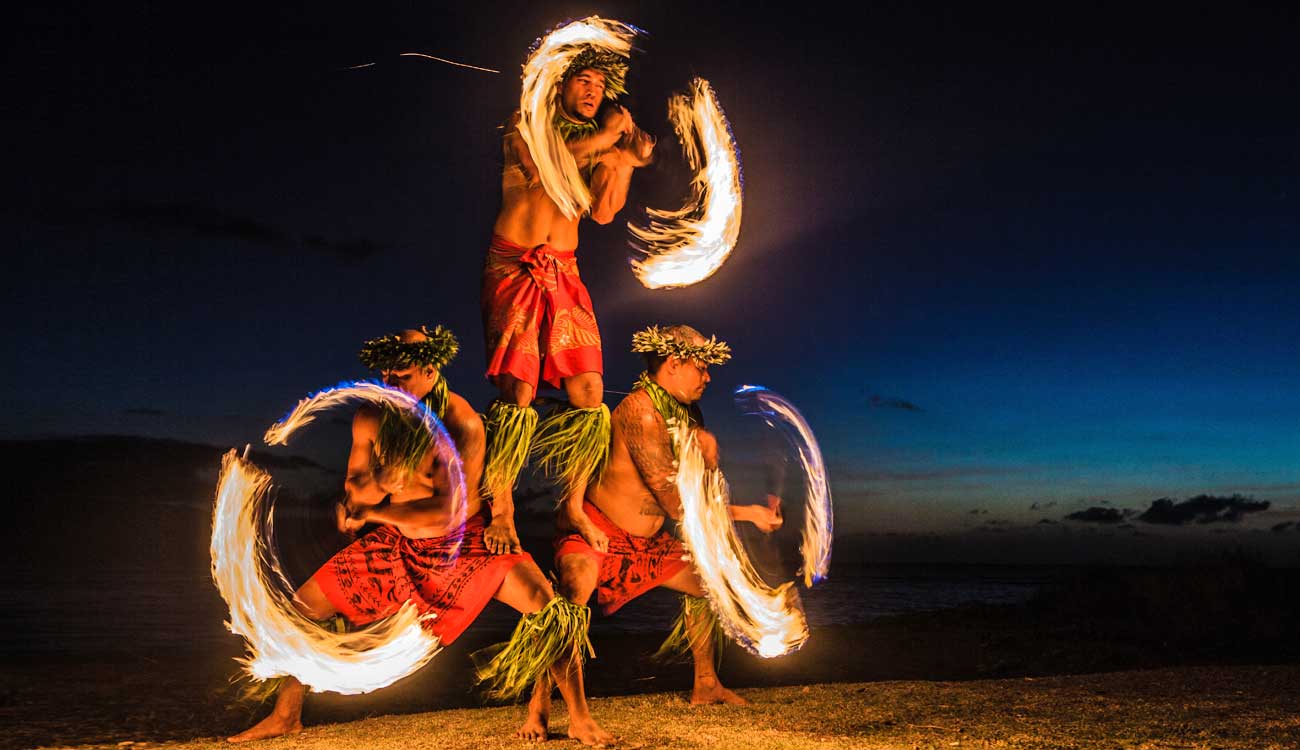 Hawaii Fire Dancers