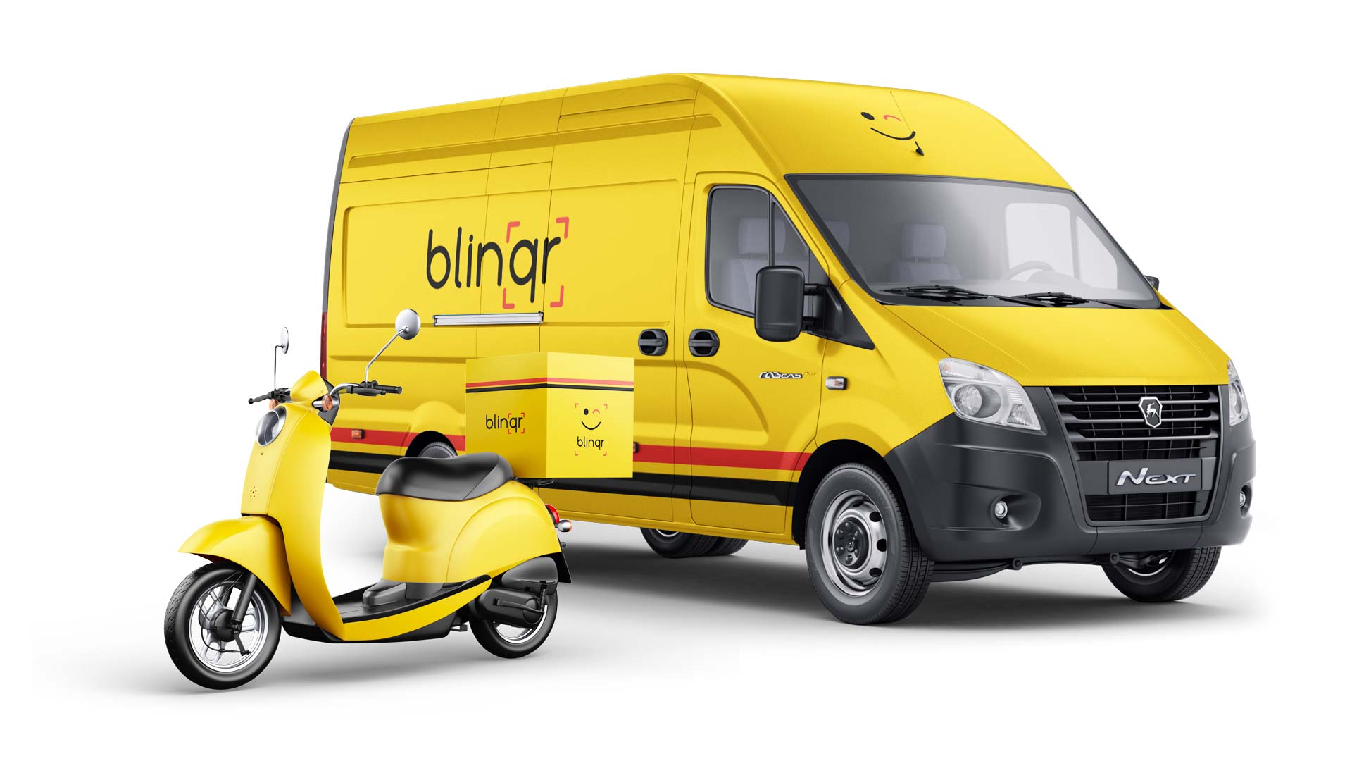 Blinqr Truck and Scooter